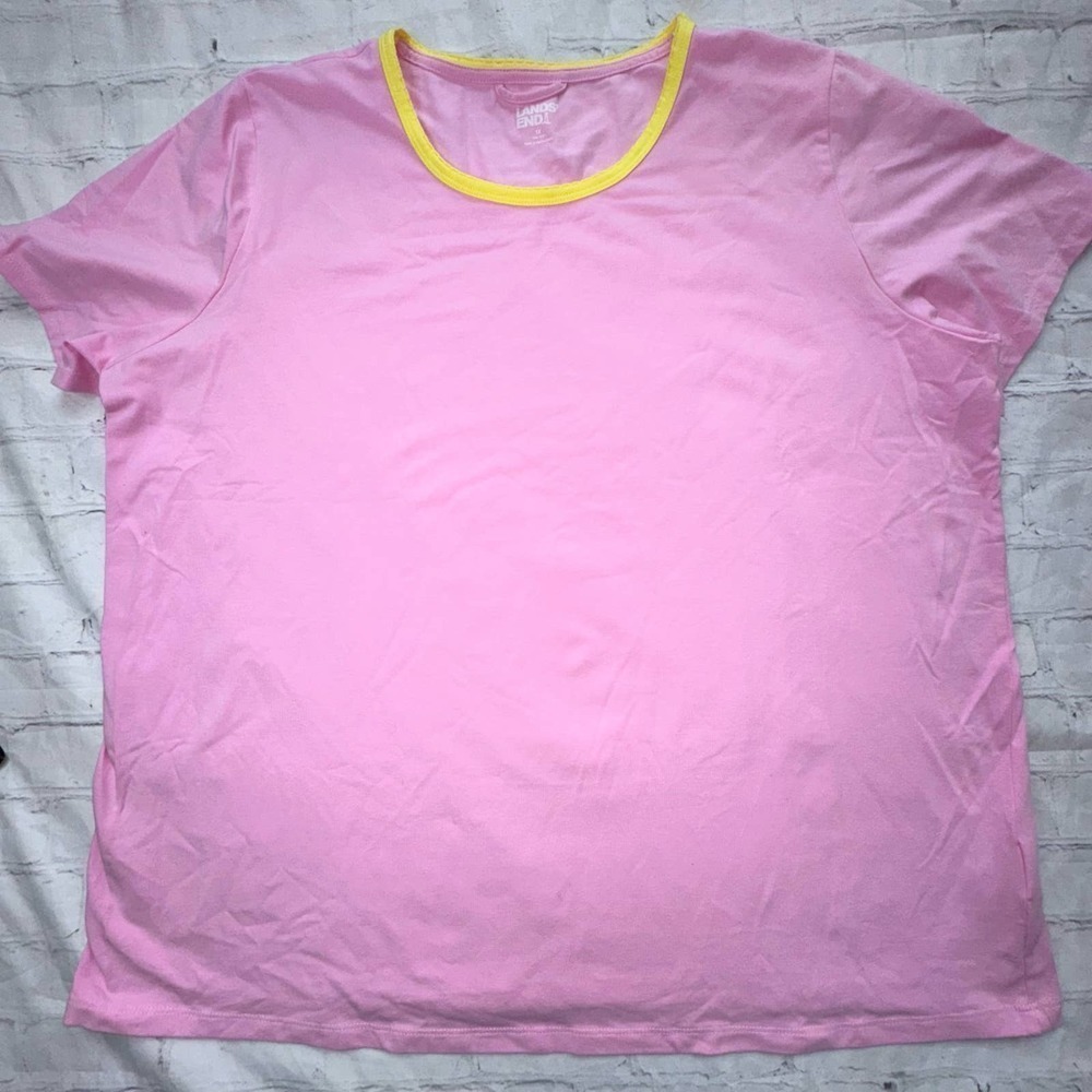 NWOT Women’s Size 1X Lands’ End SS Sleep TShirt